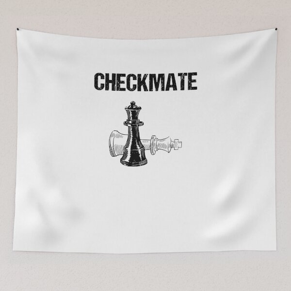 Item preview, Checkmate Chess Pawn Queen V4 designed and sold by TeeTimeGuys.