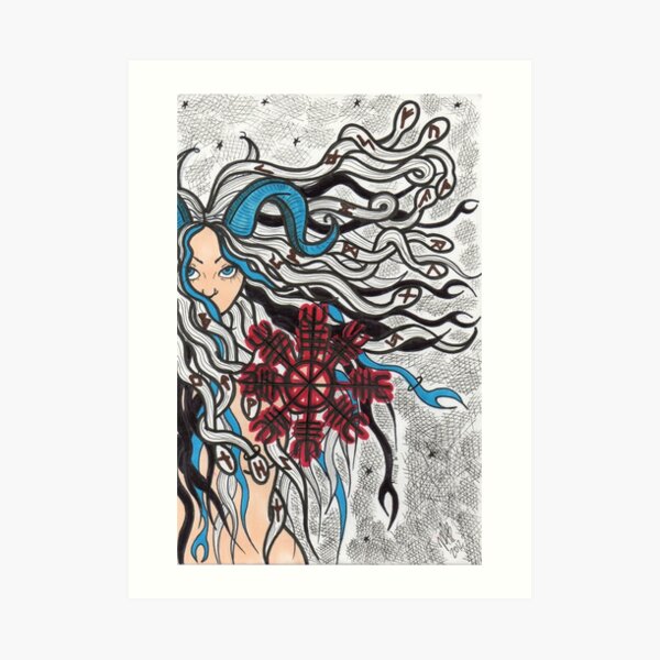 Aegishjalmar Art Print