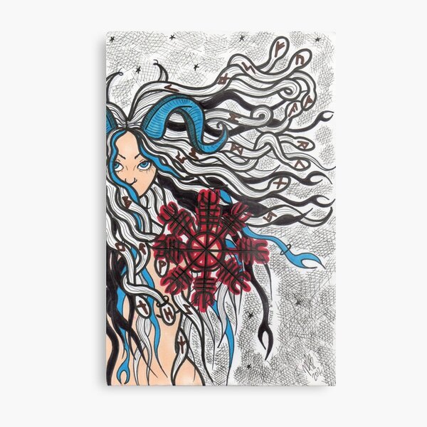 Aegishjalmar Metal Print