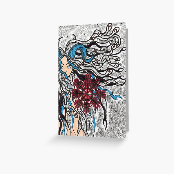Aegishjalmar Greeting Card