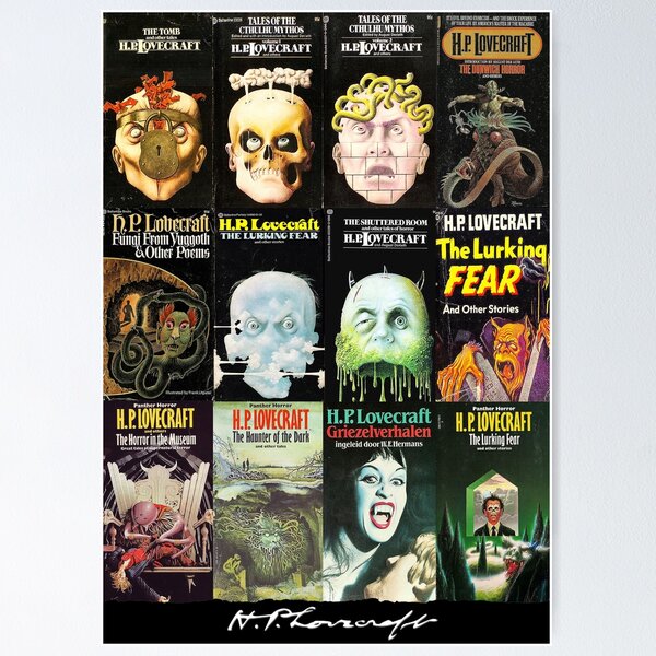Item preview, H P Lovecraft Covers designed and sold by luella.is ..
