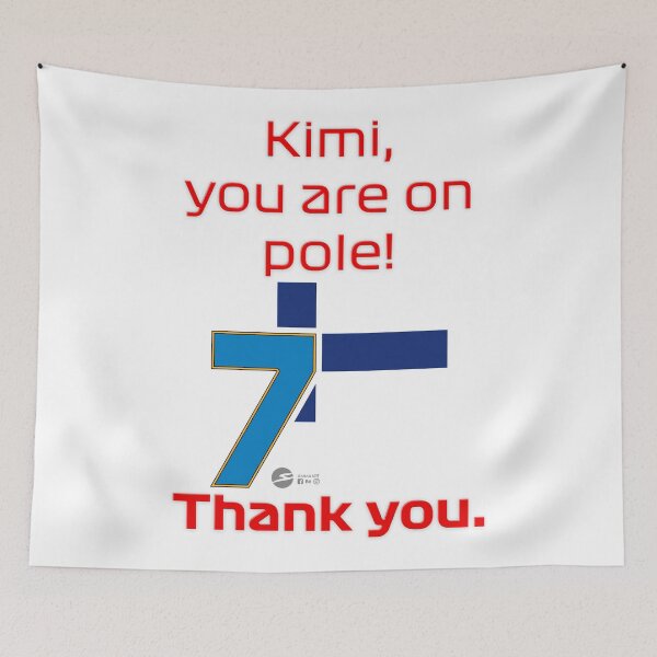 Item preview, Kimi Raikkonen - Kimi, you are on pole! - Original by Ammaart designed and sold by Ammaart.