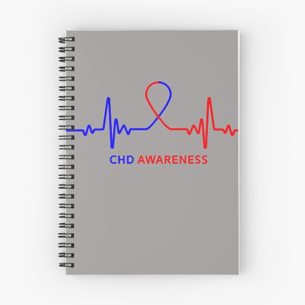 Item preview, Congenital Heart Disease Defect CHD Awareness Ribbon Heartbeat designed and sold by mrsmitful.