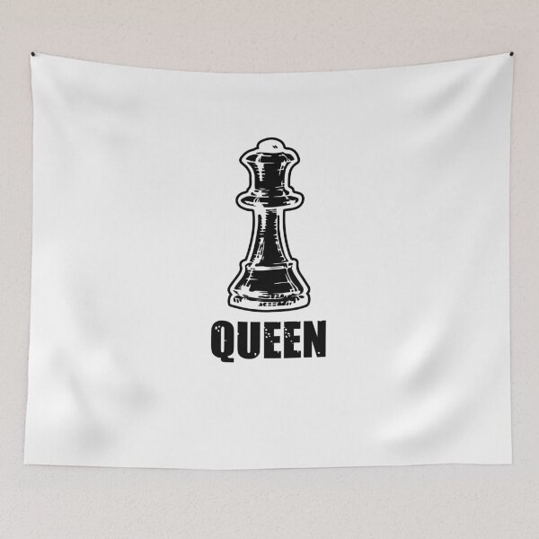 Item preview, Chess Piece Queen designed and sold by TeeTimeGuys.