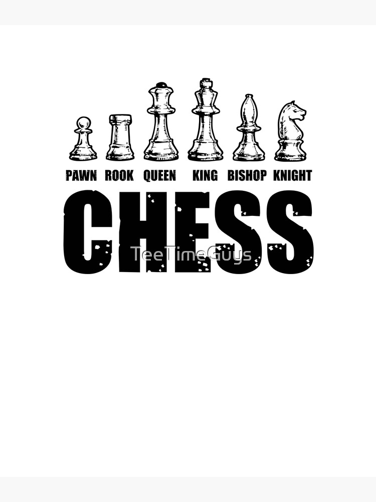 Checkmate Chess Pawn Queen V4 | Poster