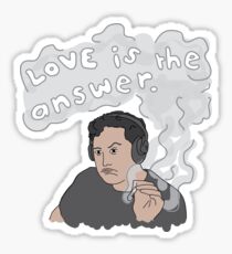 Love Is The Answer - Elon Musk Sticker