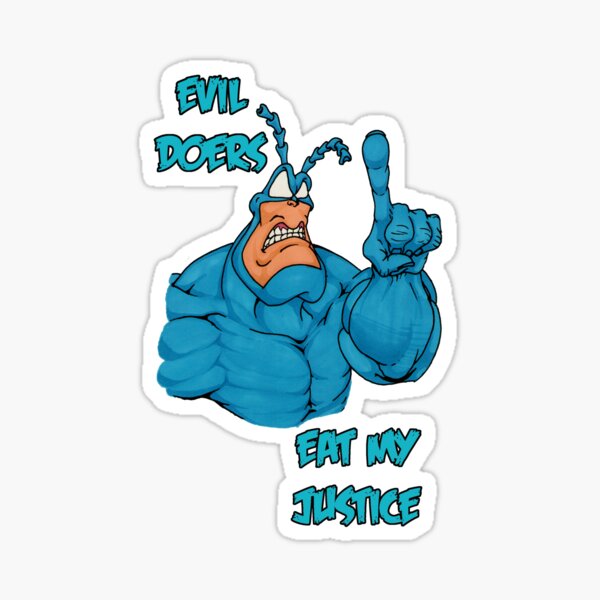 Eat my Justice Sticker