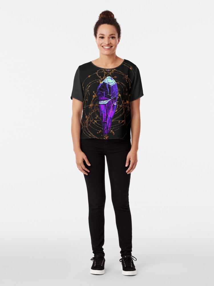 Alternate view of Convergence Chiffon Top