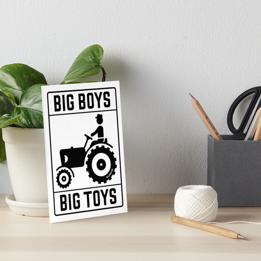 Big Boys – Big Toys (Tractor / Traction Engine / Black)