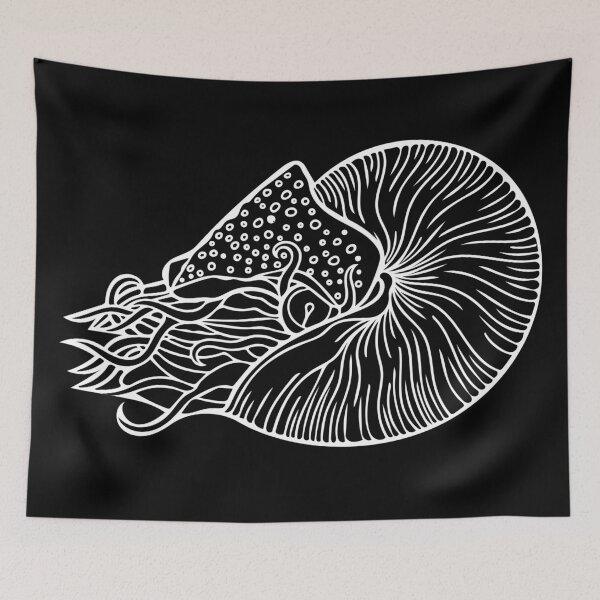 Item preview, Nautilus in White designed and sold by LoraMaze.
