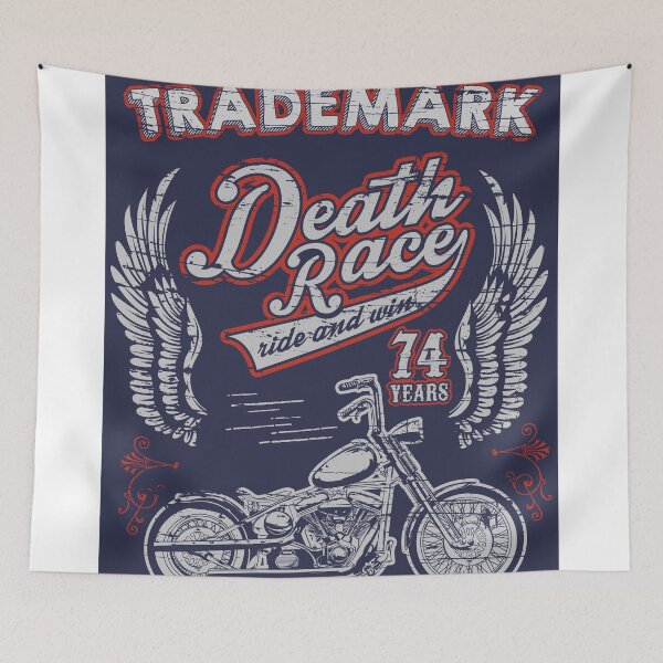 Item preview, Death Race graphic design designed and sold by teeking86.
