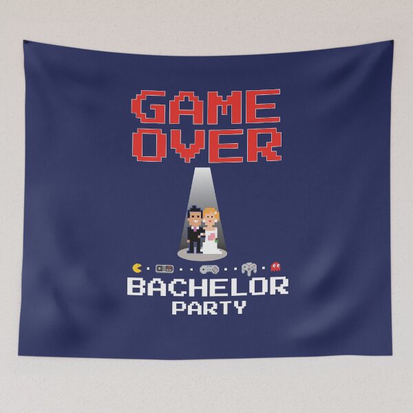 Item preview, Bachelor Gamer Groom "Game Over" designed and sold by gr3gg.