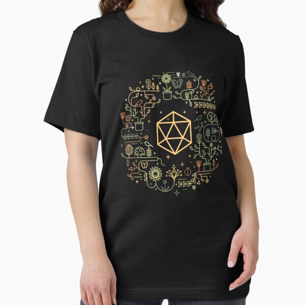Item preview, Polyhedral D20 Dice of The Druid Minimalist Tabletop RPG Addict designed and sold by pixeptional.
