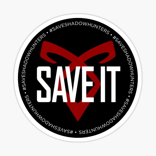 SAVE IT Sticker