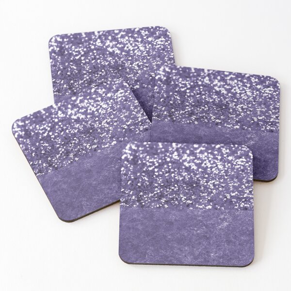 Item preview, Ultra Violet Meets Ultra Violet Concrete #1 (Photo of Glitter Only - Not Reflective) designed and sold by Anita's & Bella's Art.