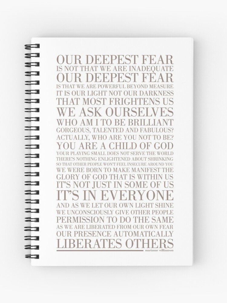 Our Greatest Fear poem iPad Case & Skin for Sale by czerinaart