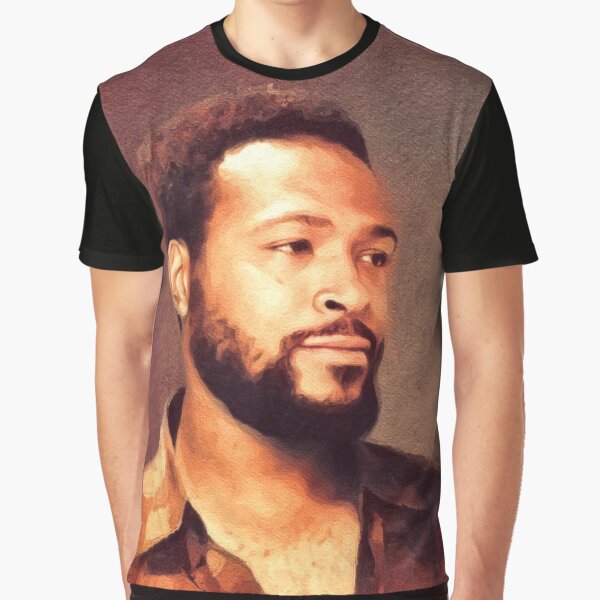Marvin Gaye, Music Legend Graphic T-Shirt