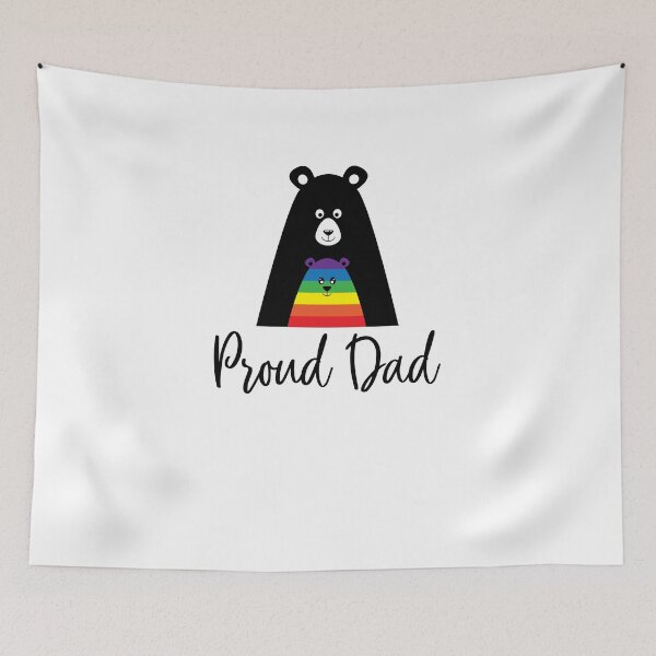Item preview, Proud Dad Gay Pride designed and sold by Jockeybox.