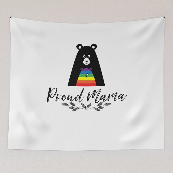 Item preview, Proud Mama Gay Pride designed and sold by Jockeybox.