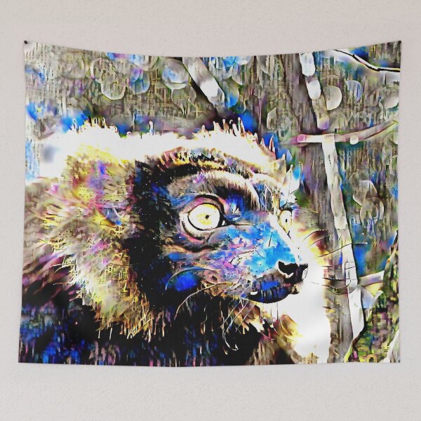 Item preview, paranoia lemur designed and sold by philosophizer.