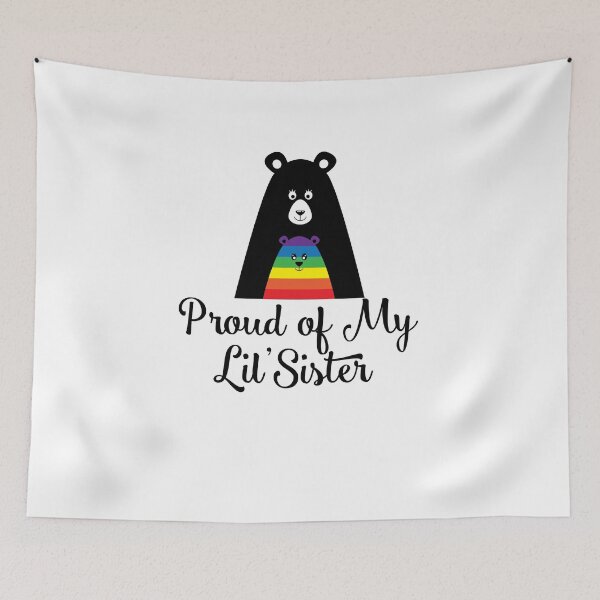 Item preview, Proud Of My Little Sister designed and sold by Jockeybox.
