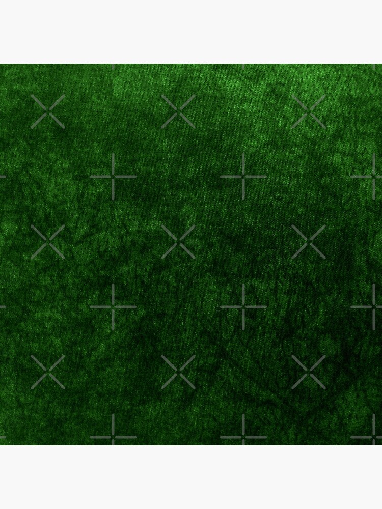 Thumbnail 4 of 4, Pillow, Emerald Green Grass Velvet | Texture designed and sold by koovox.