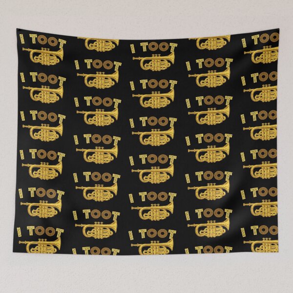 Item preview, I Toot - Trumpet Wind Instrument Jazz Orchestra designed and sold by anziehend.
