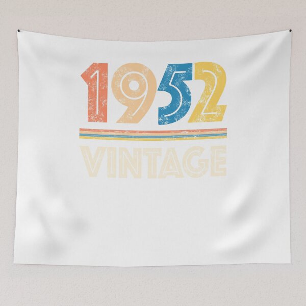 Item preview, Vintage RETRO 1952 birthday designed and sold by Mmastert.