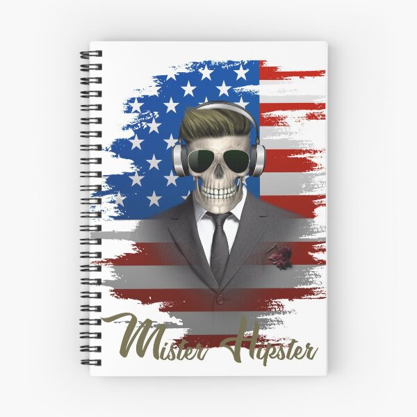 Item preview, Skullman Mister Hipster Gift Idea designed and sold by Dagostino.