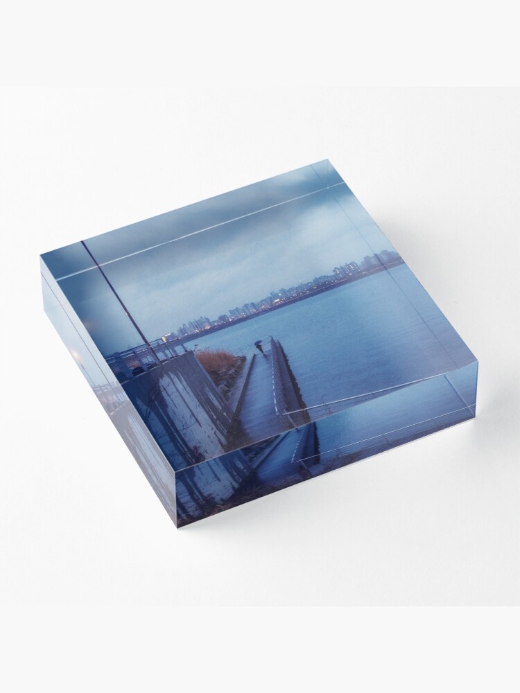 Alternate view of Feeling Blue Acrylic Block