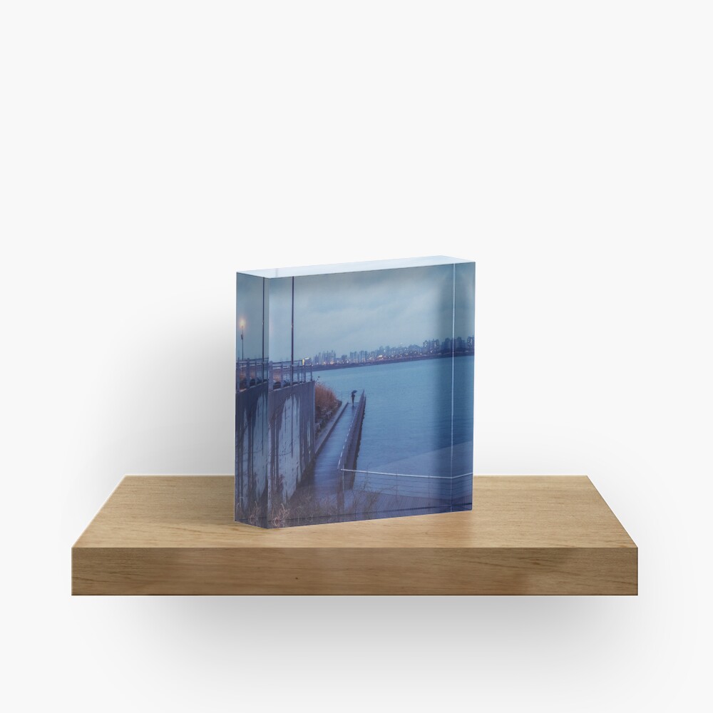 Feeling Blue Acrylic Block
