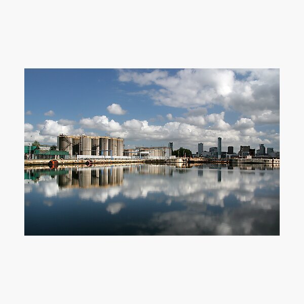 Item preview, Birkenhead Dock Reflections designed and sold by stebird.