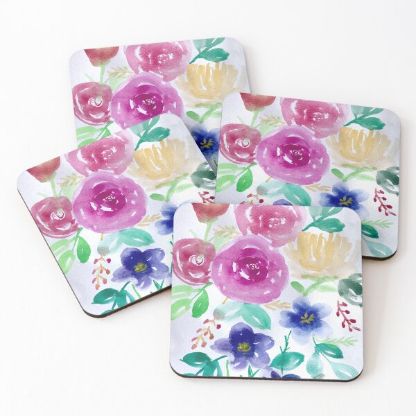 Item preview, Watercolor large Floral Bouquet designed and sold by Harpley Design Studio.