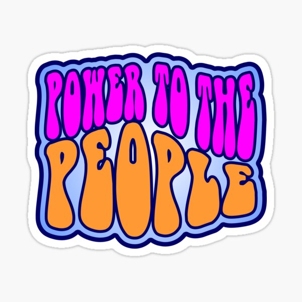 Power To The People Gifts Merchandise Redbubble