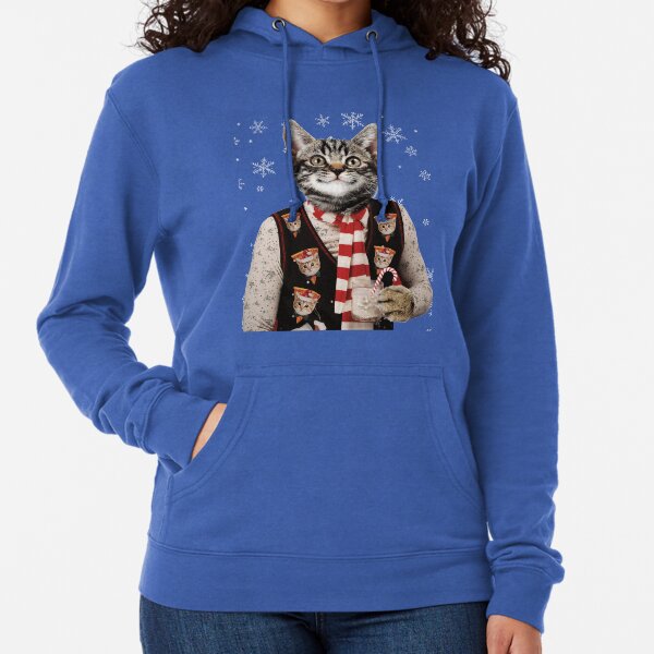 trendy planet cat hoodie