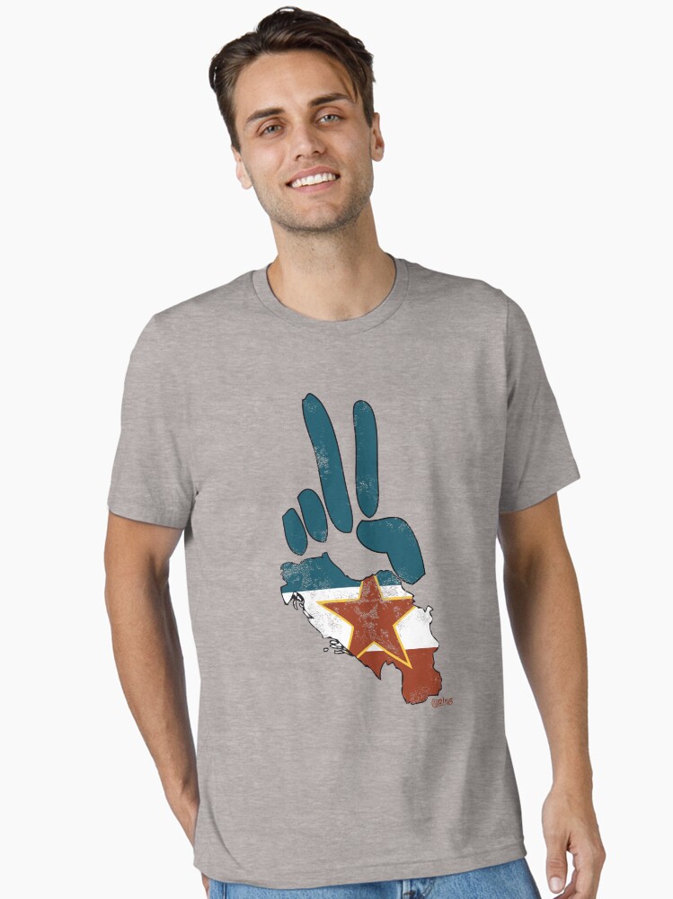 Thumbnail 1 of 7, Essential T-Shirt, Jugoslavija designed and sold by AmirKaragic.