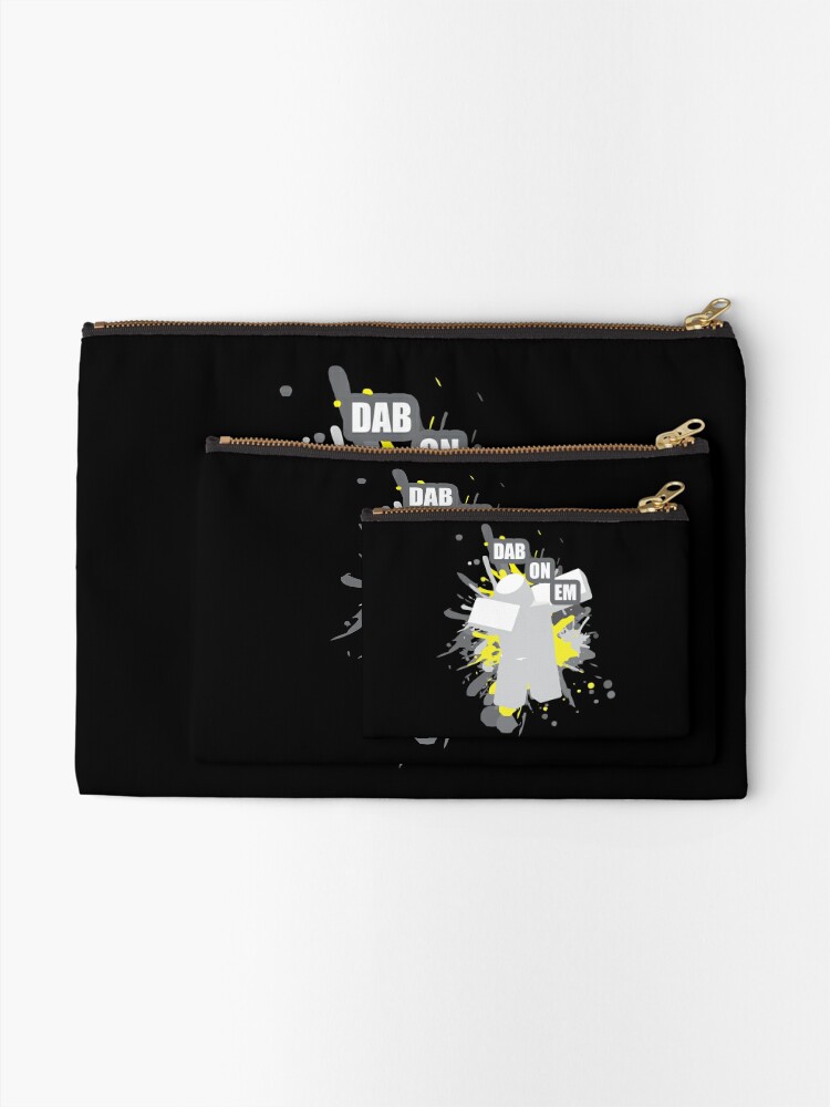 Roblox Dabbing Zipper Pouch By Rainbowdreamer Redbubble - roblox dab zipper pouch by patchman redbubble