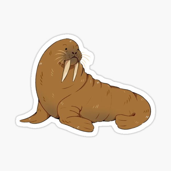 Item preview, Walrus designed and sold by Savkate.