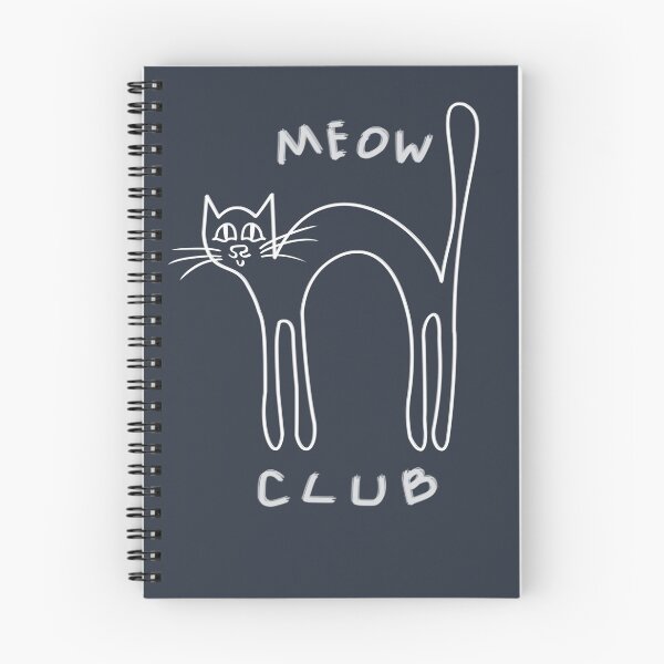 Item preview, Meow Club (white) designed and sold by tuzlay.