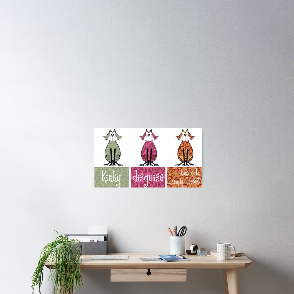 KINKY KITTY - Kinky Disguise Poster