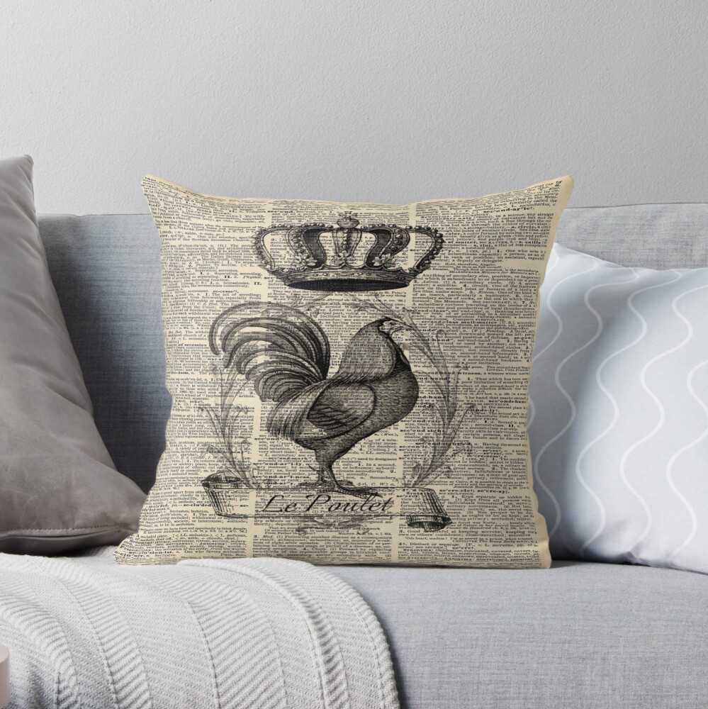 French Chicken Western Country Kitchen Decor Farmhouse Rooster