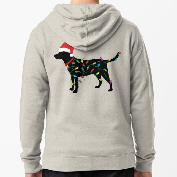 Artikel-Vorschau von Weihnachten Labrador Retriever in Santa Hat Weihnachtsbeleuchtung Urlaub Hund Geschenk Santa Dog, designt und verkauft von madeulaugh.