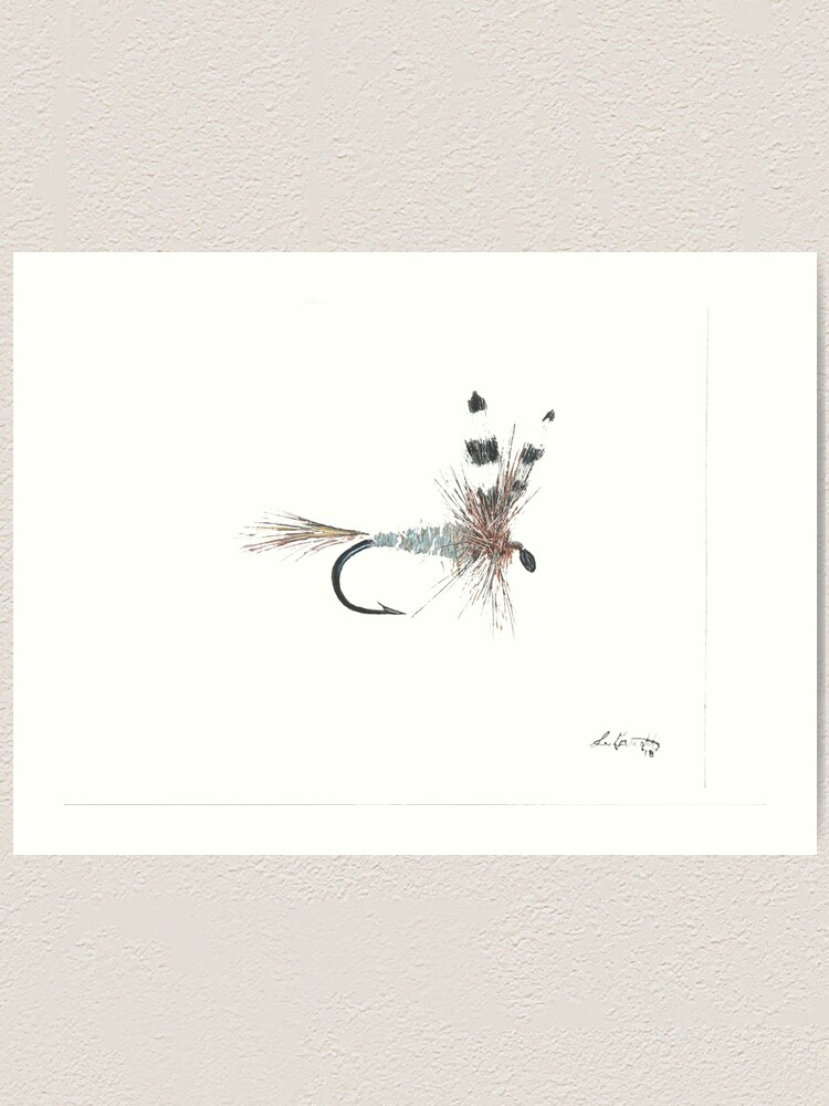 Adams Dry FLy Art Print for Sale by garrettsgardens