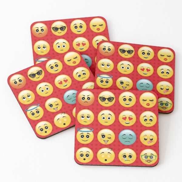 Item preview, Cute Emoji Faces designed and sold by Elsy's Art.