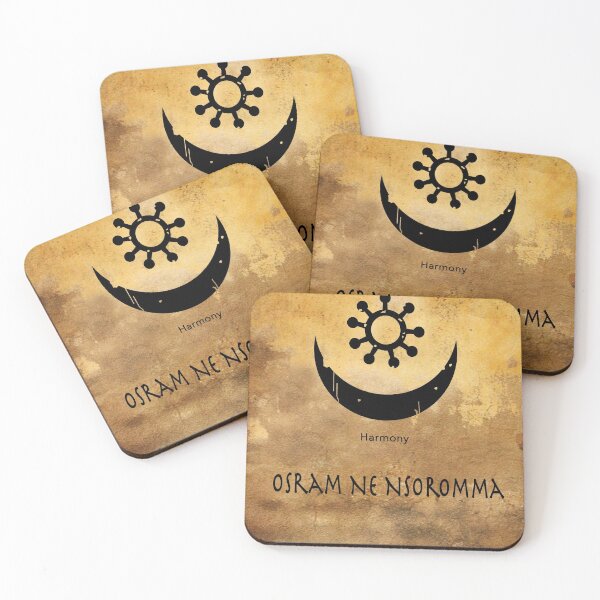 Item preview, Osram Ne Nsoromma Adinkra Symbol designed and sold by GrimalkinStudio.