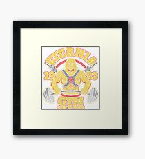 Eternia Gym Framed Print