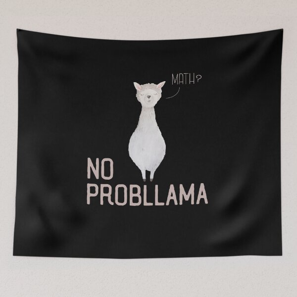 Item preview, Math No Probllama designed and sold by Jockeybox.