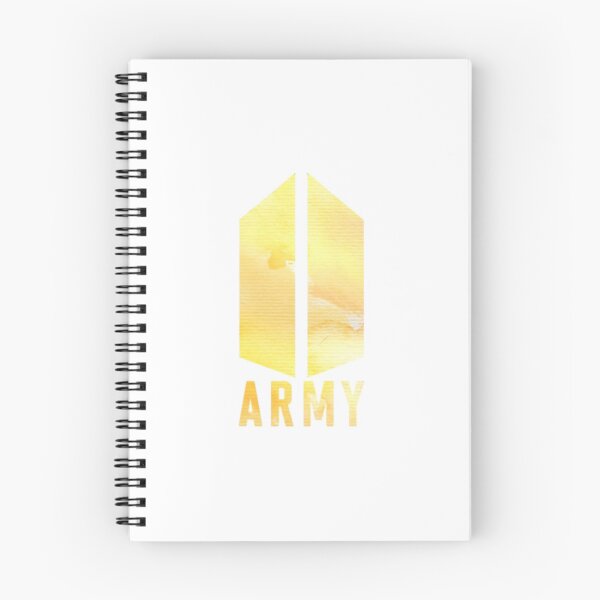 Item preview, Yellow BTS ARMY LOGO STICKER designed and sold by manzae.