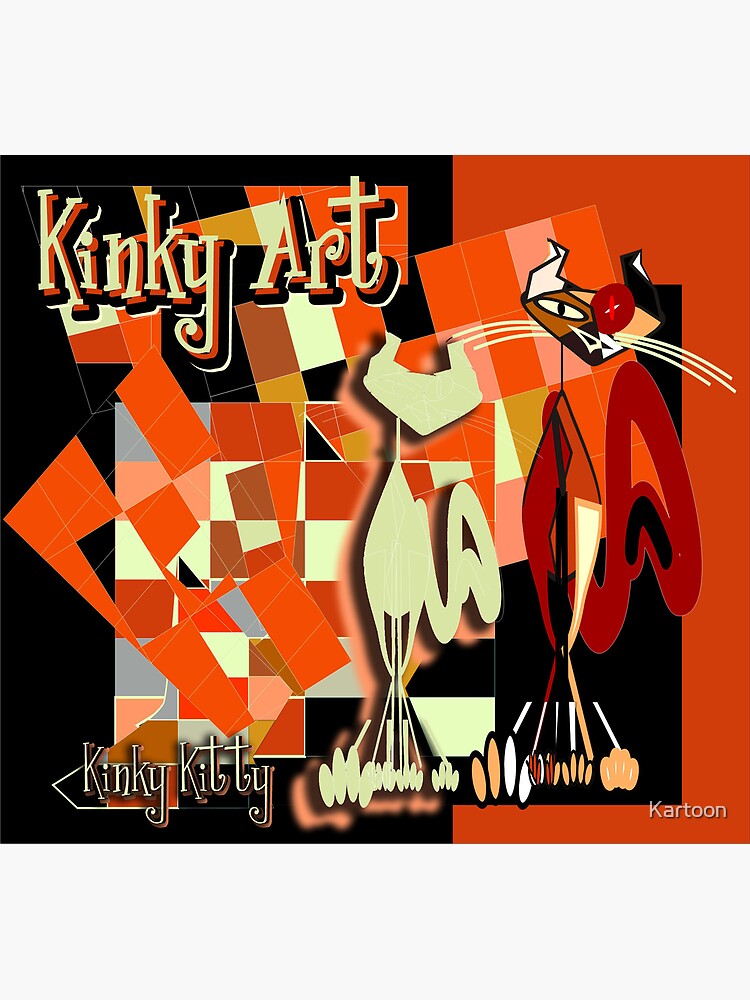 KINKY KITTY - Kinky Art by Kartoon