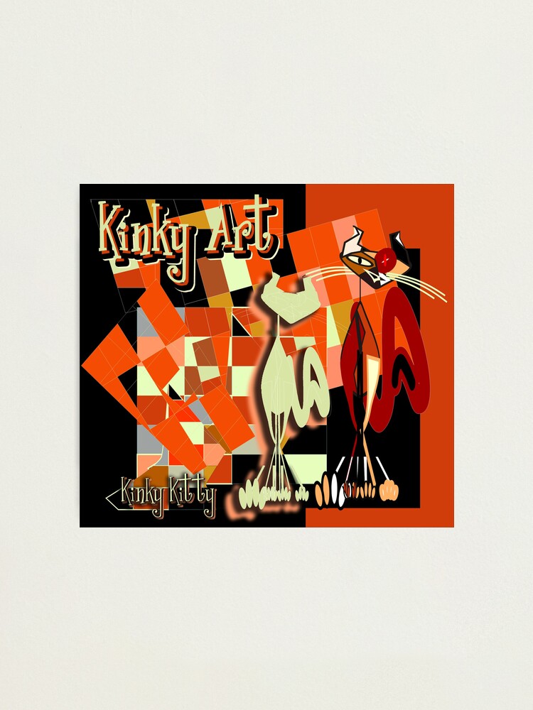 Alternate view of KINKY KITTY - Kinky Art Photographic Print
